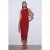 Mouwloze Midi Bodycon Jurk met Split