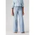Levi’s 318 shaping mid waist wide leg jeans light blue denim