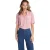 Blouse met opgerolde mouwen voor dames Nife