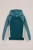 Blue Ridge – Jongens colourblock hoodie – Regular fit – Groenblauw – Katoen –