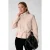 Shoeby teddy trui met peplum – zand