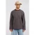 America Today oversized gestreepte longsleeve – bruin/wit