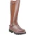 Pod Aleena Leer/Textiel Dameslaarzen Tan