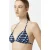 Scotch & Soda Reversible Printed Bikini Top House Of Mirrors Blue