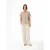 V-hals blouse voor dames Haris Cotton Essentials Front Pleat