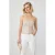 TRENDYOLMİLLA Dames Beige Effen Mouwloos Getailleerd Blouses