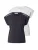 ABOUT YOU Shirt ‘Elisa’  zwart / wit