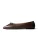 L37 HANDMADE SHOES Ballerina ‘GOLDEN HOURS WE HAD’  donkerbruin