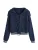Next Gebreid vest  navy / wit
