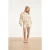 Smashed Lemon Crème short met structuurstof en minimalistisch design |