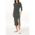 Scotch & Soda Ls Knit Dress Scarab/black/white Stripe