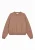 OH APRIL Sweatshirt ‘Croissant’  beige / bruin / lichtroze