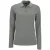 SOLS Dames/dames Perfecte Lange Mouw Pique Polo Shirt (Grijze Mergel)