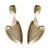 A Beautiful Story gold plated oorbellen Trueheart