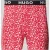 HUGO Regular fit korte pyjamabroek met elastische band met label