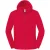 Fruit of the Loom Heren Iconic Premium Volledige Rits Hoodie (Rood)