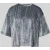 Christian Berg Woman Oversized cropped top met fluweellook