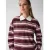 Shoeby gestreepte top – donkerrood/roze/wit