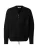 Woodbird Gebreid vest ‘Koon’  zwart