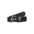 Tommy Hilfiger Leren riem ESSENTIAL EFFORTLESS 2.5 Logo-embleem, zachte haptiek, ovale eenvoudige pin sluiting