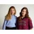 LOOXS 10sixteen kanten rechtvallend T-shirt met tekst – donkerrood