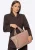 Wittchen Dames 15″ Leren Laptoptas met Kwastje, Beige, Natuurlijk Leer