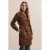 Dubbelgebreide Elastische Trenchcoat