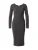 EDITED Jurk ‘Maija’  antraciet