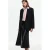 Mango imitatieleren midi rok – zwart