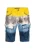 CIPO & BAXX Jeans ‘Sunrise’  blauw / donkerblauw / geel / grijs / wit