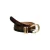 FRNCH leren riem Hera donkerbruin