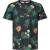 Petrol Industries – Heren Plus Size T-shirt met all-over print ArenaGris – Zwart
