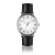 Lederen horloge voor vrouwen Amelia Parker Grand Blanc Black