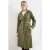 Dubbelbreasted Lange Trenchcoat