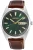 SEIKO Analoog horloge  bruin / goud / donkergroen / zilver
