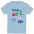Peppa Pig Unisex team boy george varkens pictogrammen t-shirt voor volwassenen