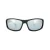 Polaroid Sport Wrap Heren Zwart Geel Gray Silver Mirror Polariseerde zonnebril