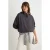 TRENDYOLMİLLA Dames Grijs Effen Lang, Oversized Sweatshirts