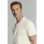 No Excess Pullover Short Sleeve Polo V Solid Offwhite