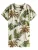Next Zomerjurk ‘Kaftan’  olijfgroen / spar / offwhite
