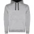 Roly Heren Urban Hooded Sweatshirt (Heide Grijs/Zwart)