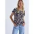 Street One Dames Shirt met uitsnijding in Blauw