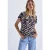 Street One Dames Shirt met uitsnijding in Blauw