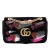 Verpreide Medium Gg Marmont Matelasse Velvet Pailletten Versierde Schoudertas