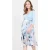 Seraphine Maternity Wrap Dress Blue