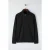 TRENDYOL MAN Heren Zwart Effen Lang Regular fit Sweatshirts