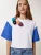 Happiness İstanbul Shirt  blauw / wit