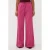 Ydence high waist tall gestreepte casual broek roze