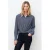 Caroll geruit blouse marineblauw