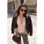TRENDYOLMİLLA Dames Beige Effen Mouwloos Regular fit Blouses